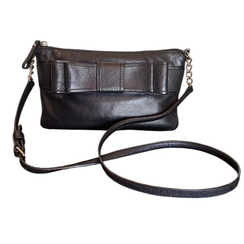 Kate spade villabella avenue Celina black leather crossbody